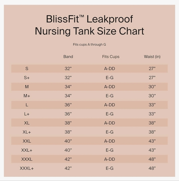 KNIX Seamless BlissFit Leakproof Nursing Tank - Wireless, Seamless Spandex XXL+ - Picture 13 of 13